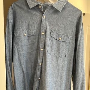 Brixton Chambray Button-Up (XL)